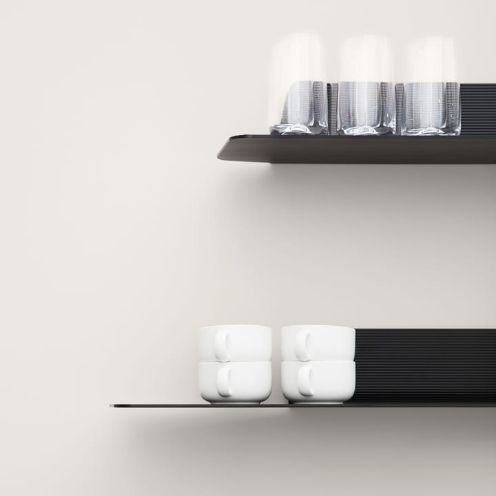 Jet hylde, sort, aluminium, 160 cm Normann Copenhagen
