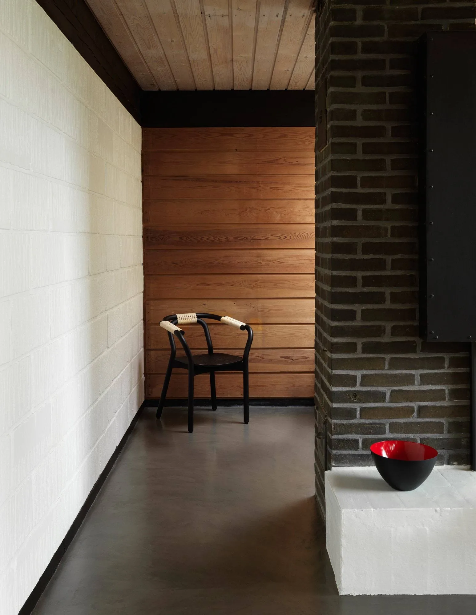 Knot stol, Sort/Natur Normann Copenhagen