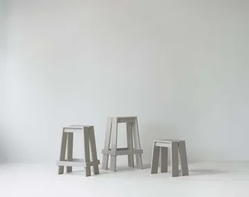 Let barskammel 75 cm - Light Grey - Normann Copenhagen