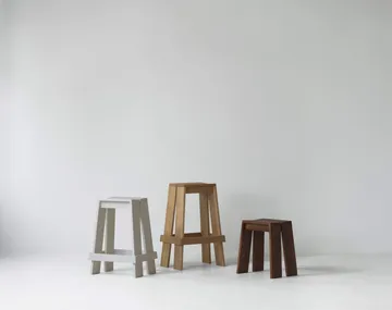 Let skammel - Brown Stained Ash - Normann Copenhagen