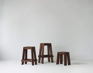 Let skammel - Brown Stained Ash - Normann Copenhagen
