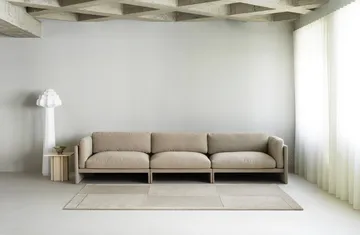 Level uldtæppe - Warm grey, 200x300 cm - Normann Copenhagen
