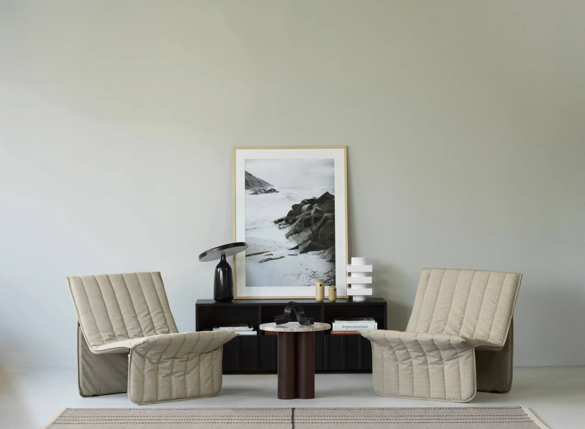 Limit loungestol, Remix 133 grå Normann Copenhagen