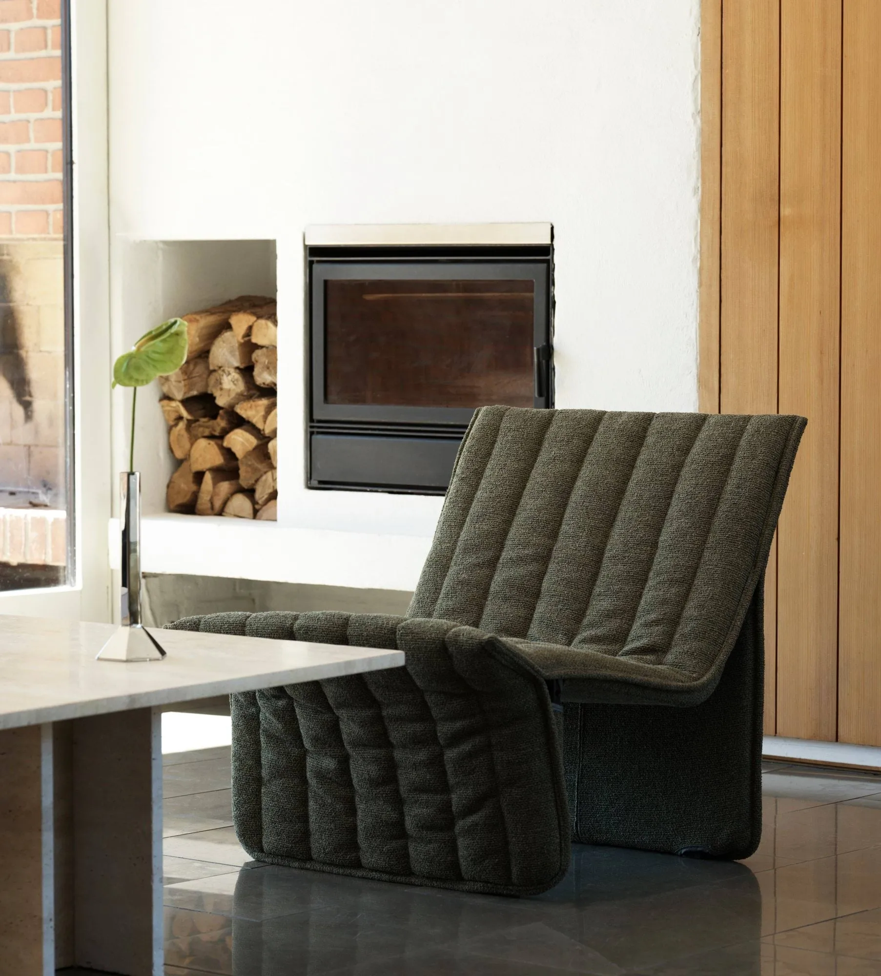 Limit loungestol, Remix 356 mørkebrun Normann Copenhagen