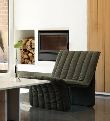Limit loungestol - Remix 356 mørkebrun - Normann Copenhagen