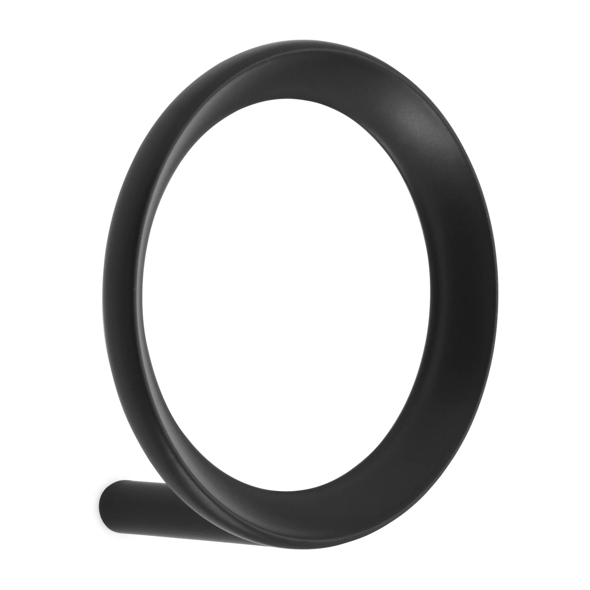 Loop krog medium Ø7,8 cm, Black Normann Copenhagen