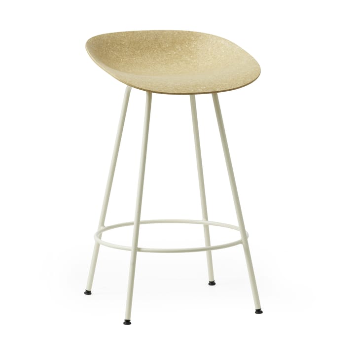 Mad Barstool barstol 65 cm - Hemp-cream steel - Normann Copenhagen