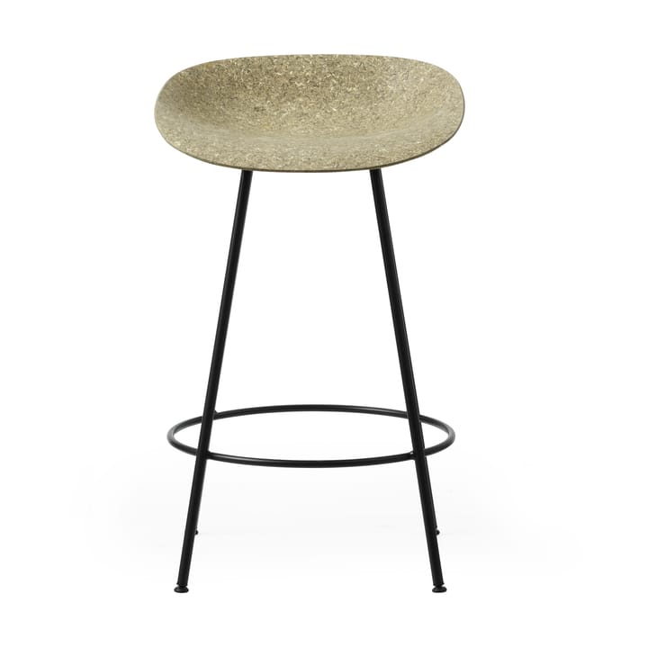 Mad Barstool barstol 65 cm - Seaweed-black steel - Normann Copenhagen