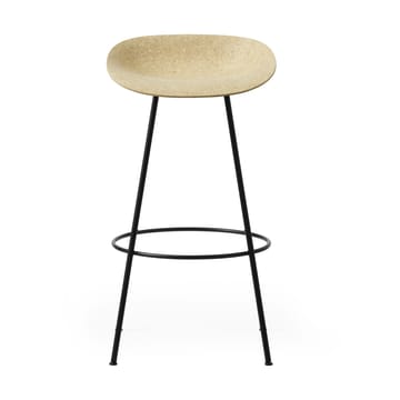 Mad Barstool barstol 75 cm - Hemp-black steel - Normann Copenhagen