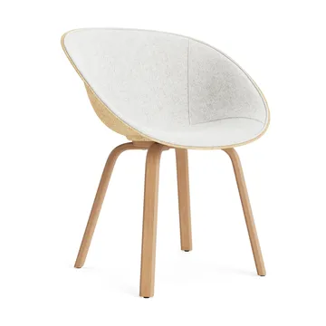 Mat Armchair armstol frontpolstret - Hallingdal 110-hemp-beech - Normann Copenhagen