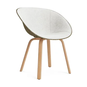 Mat Armchair armstol frontpolstret - Hallingdal 110-seaweed-beech - Normann Copenhagen
