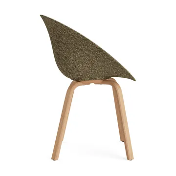 Mat Armchair armstol frontpolstret - Hallingdal 110-seaweed-beech - Normann Copenhagen
