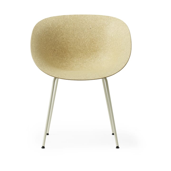 Mat Armchair armstol - Hemp-cream steel - Normann Copenhagen