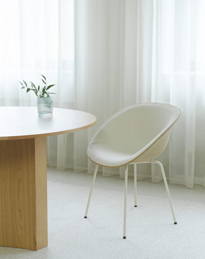 Mat Armchair armstol, Hemp-cream steel Normann Copenhagen