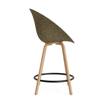 Mat Bar Chair barstol 65 cm - Seaweed-beech-black steel - Normann Copenhagen