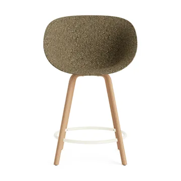 Mat Bar Chair barstol 65 cm - Seaweed-beech-cream steel - Normann Copenhagen