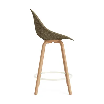 Mat Bar Chair barstol 65 cm - Seaweed-beech-cream steel - Normann Copenhagen