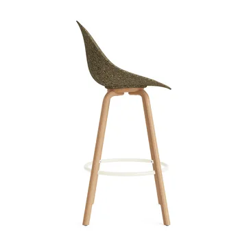 Mat Bar Chair barstol 75 cm - Seaweed-beech-cream steel - Normann Copenhagen