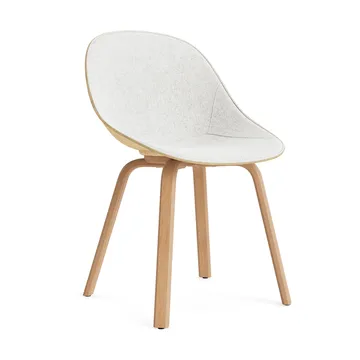Mat Chair stol frontpolstret - Hallingdal 110-hamp-beech - Normann Copenhagen
