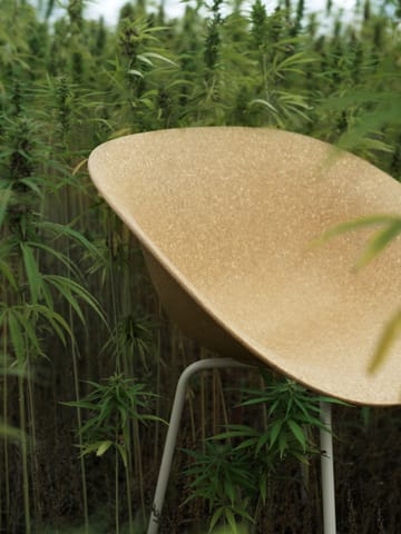 Mat Chair stol - Hemp-cream steel - Normann Copenhagen