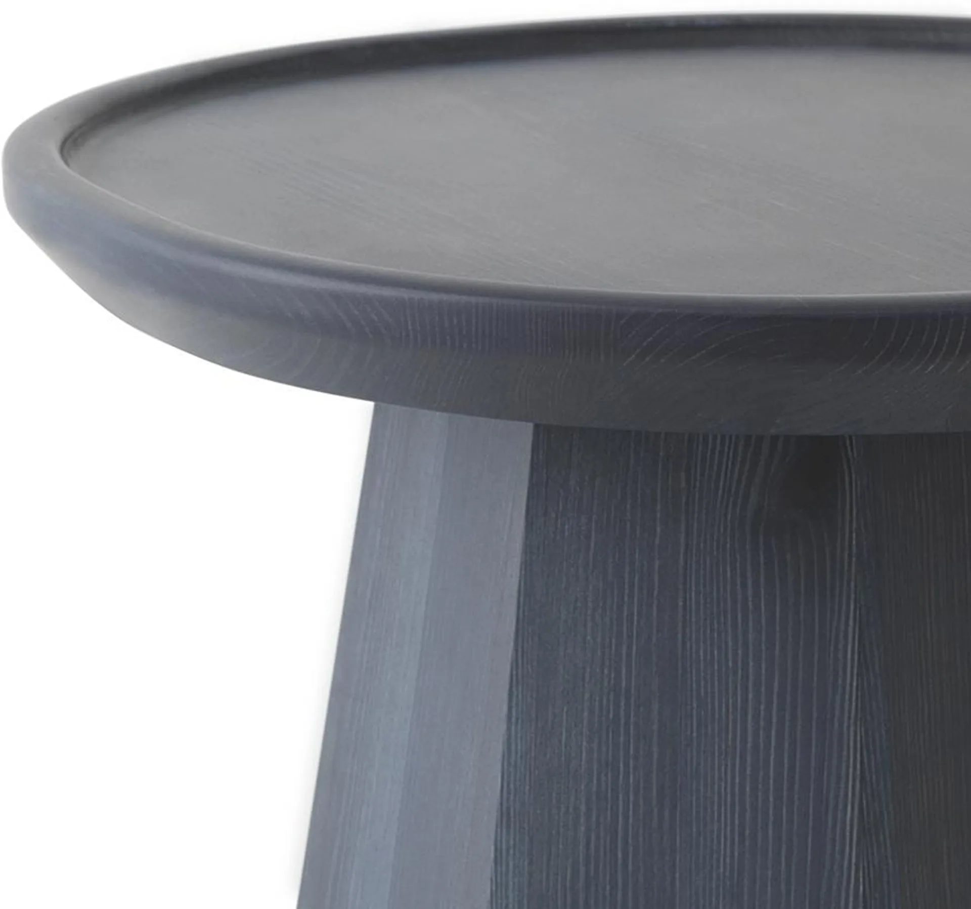 Pine table large sidebord Ø65 cm H:44,5 cm, Dark Blue Normann Copenhagen
