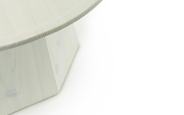 Pine table large sidebord Ø65 cm H:44,5 cm, Light Green Normann Copenhagen