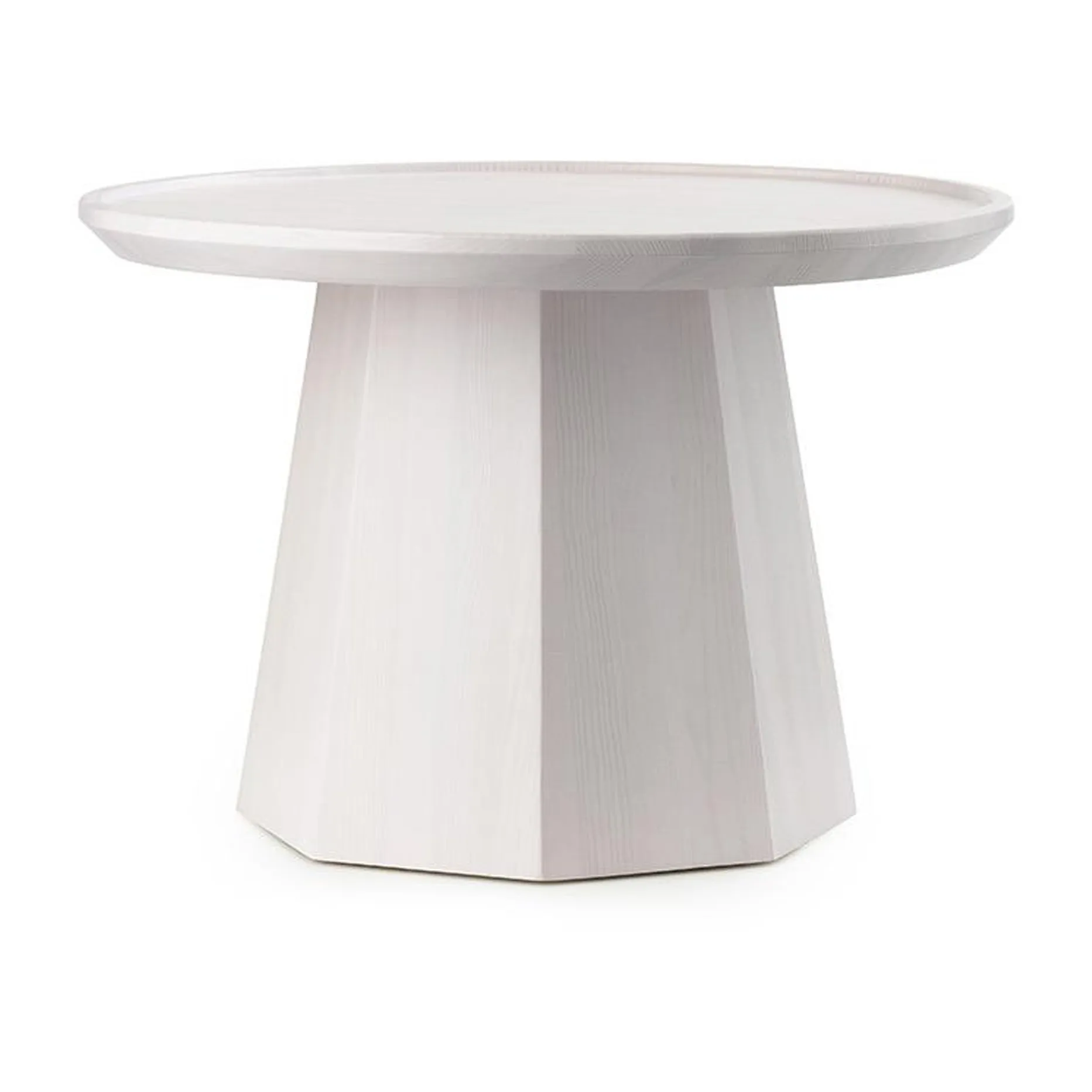 Pine table large sidebord Ø65 cm H:44,5 cm, Rose Normann Copenhagen