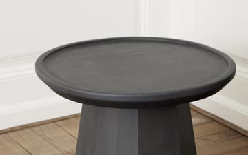 Pine table small sidebord Ø45 cm H:40,6 cm - Dark Grey - Normann Copenhagen