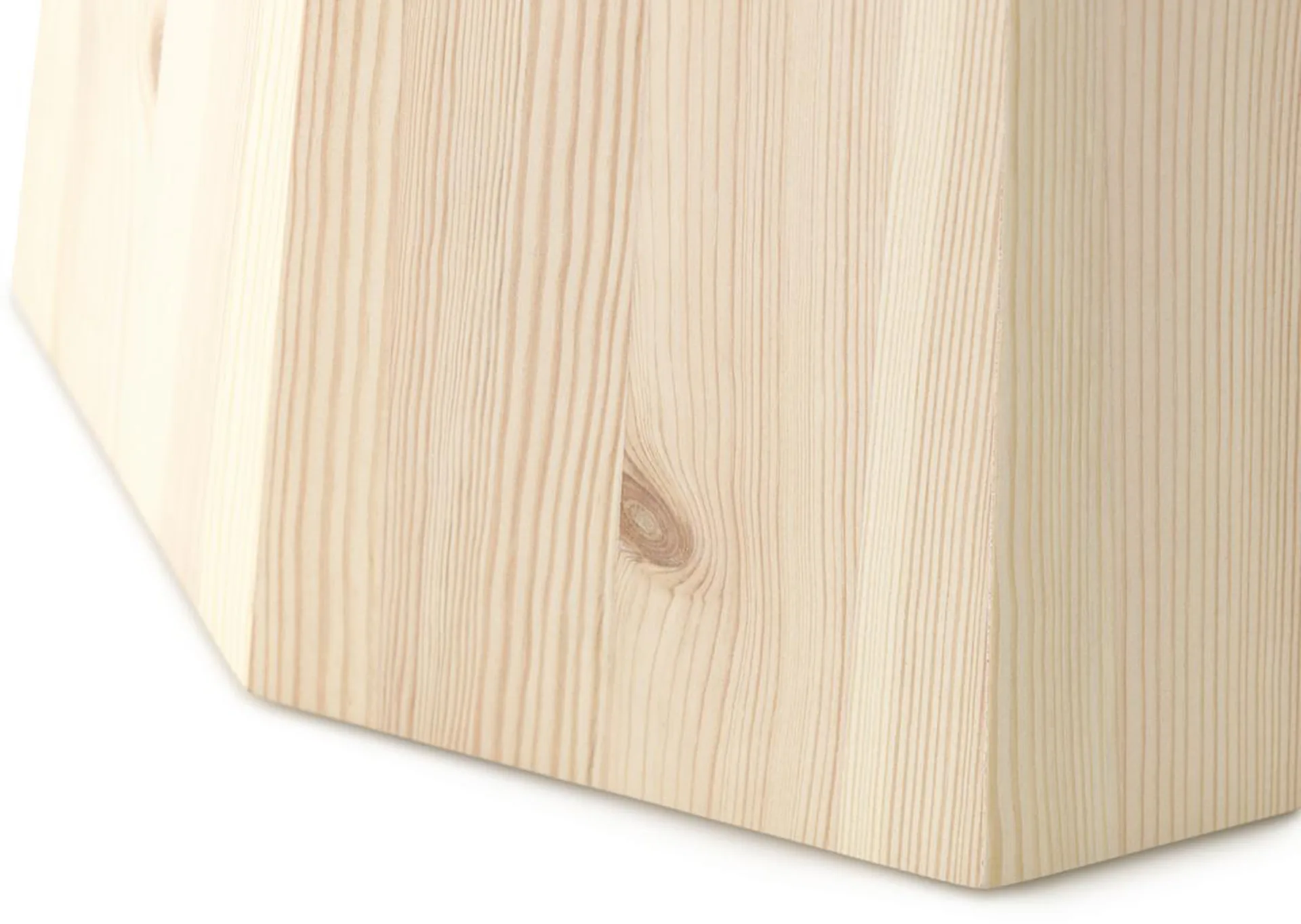 Pine table small sidebord Ø45 cm H:40,6 cm, Pine Normann Copenhagen