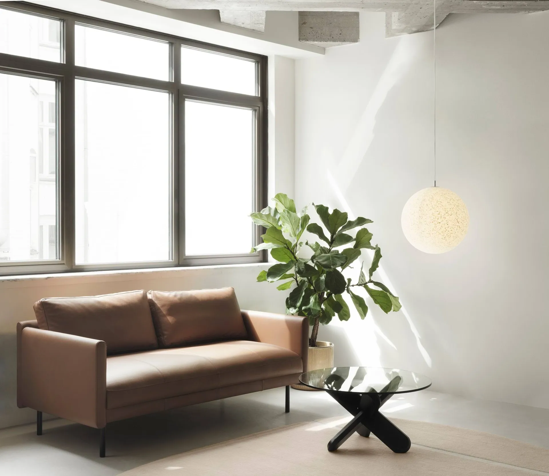 Pix pendel Ø30 cm, Hvid Normann Copenhagen