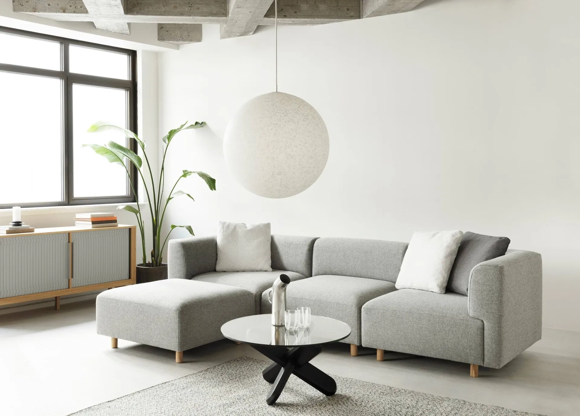Pix pendel Ø60 cm, Hvid Normann Copenhagen