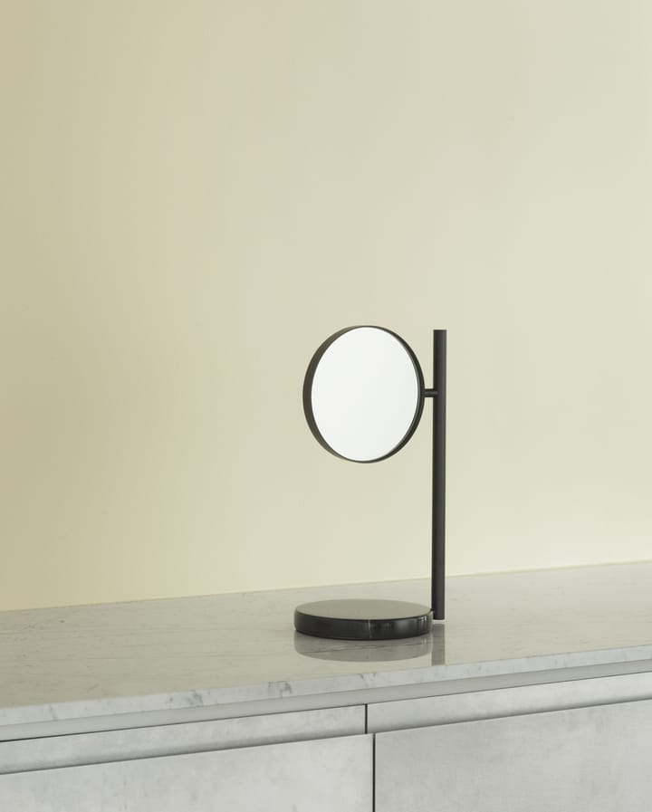 Pose dobbeltsidet bordspejl 21x39 cm, Sort Normann Copenhagen