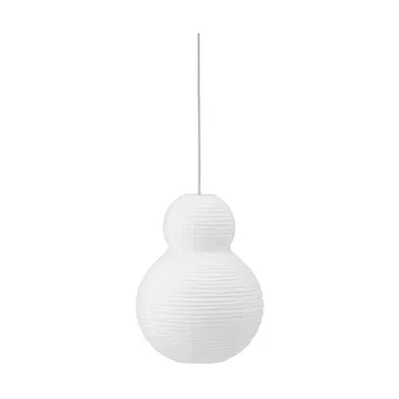 Puff Bubble lampe 35x50 cm - Hvid - Normann Copenhagen