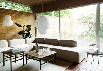 Puff Bulb lampe 60x75 cm - Hvid - Normann Copenhagen