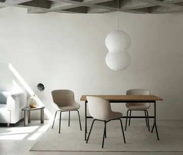 Puff Twist lampe 50x90 cm - Hvid - Normann Copenhagen