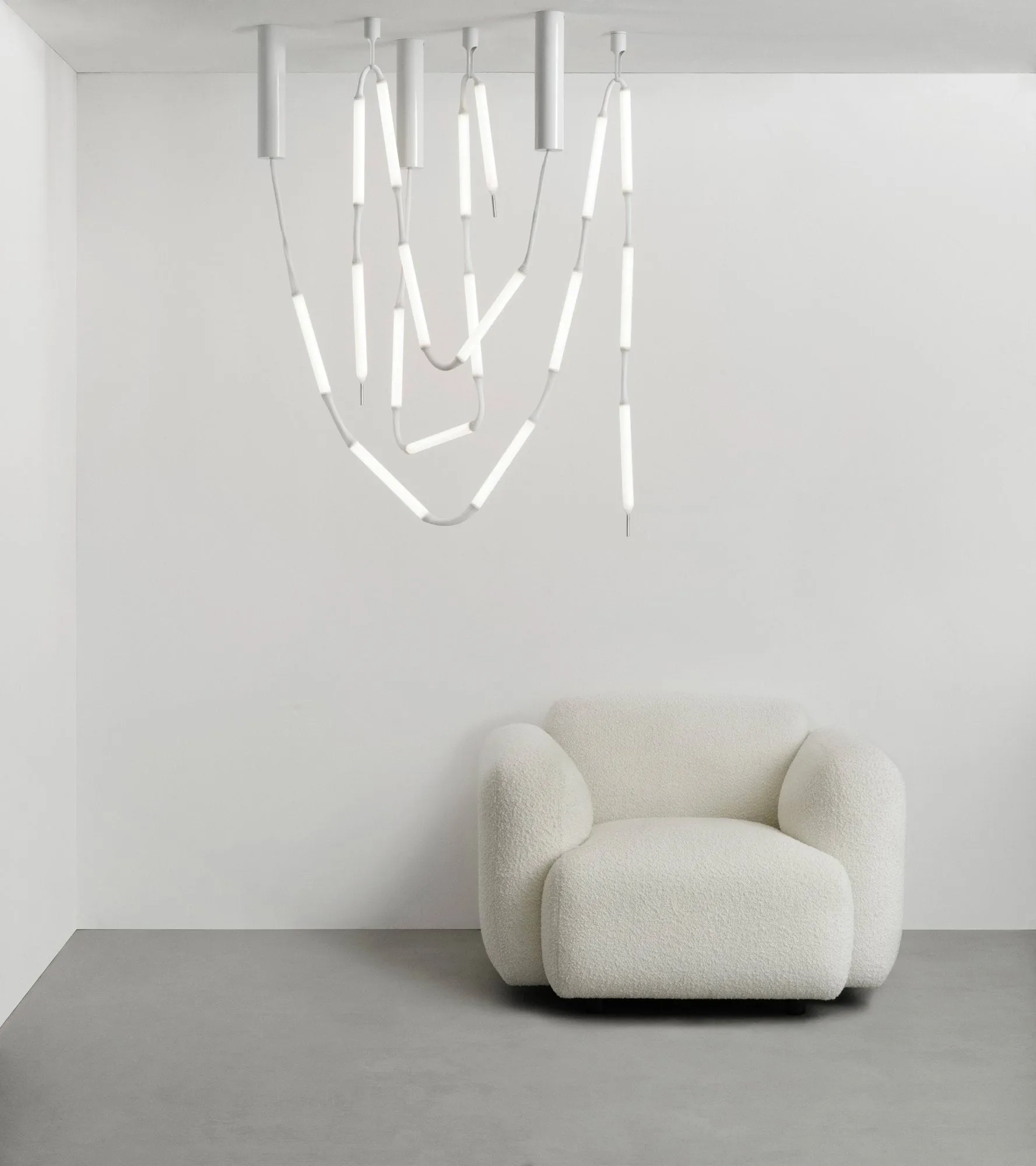 Reb loftlampe 5, White Normann Copenhagen