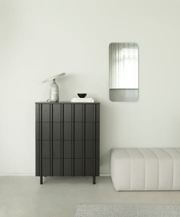 Rib dresser 4 skuffer - Soft Black - Normann Copenhagen