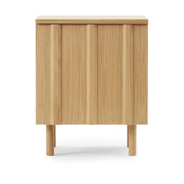 Rib sengebord - Oak, 52x42x40 cm - Normann Copenhagen