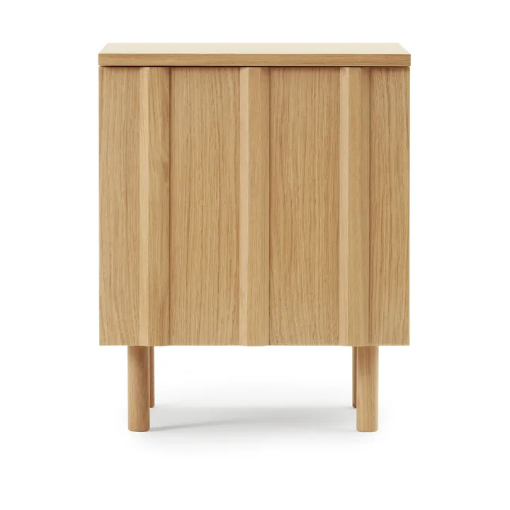 Rib sengebord - Oak, 52x42x40 cm - Normann Copenhagen