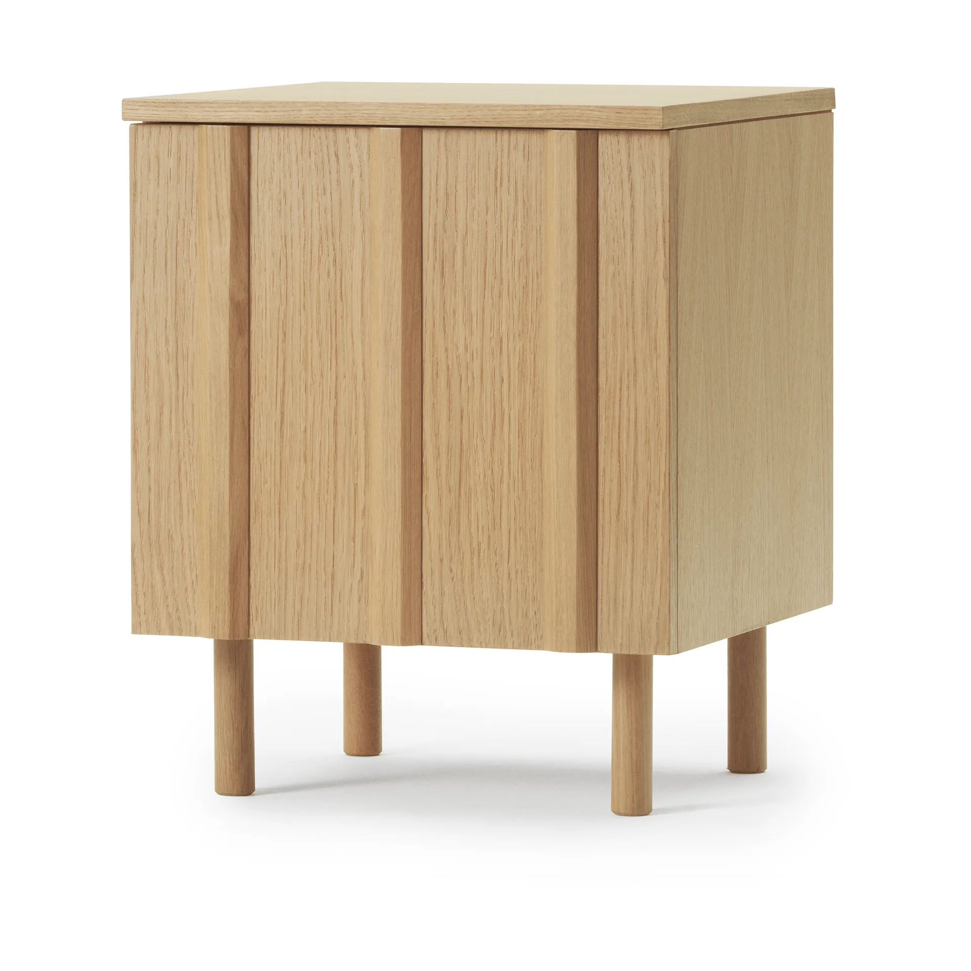 Rib sengebord, Oak, 52x42x40 cm Normann Copenhagen