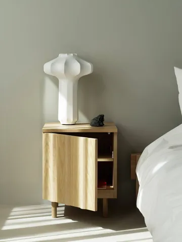 Rib sengebord - Oak, 52x42x40 cm - Normann Copenhagen