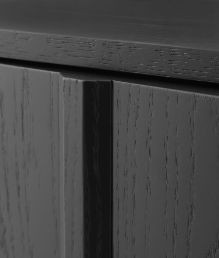 Rib sideboard lav, Soft Black Normann Copenhagen