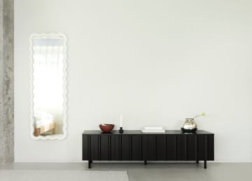 Rib sideboard lav - Soft Black - Normann Copenhagen