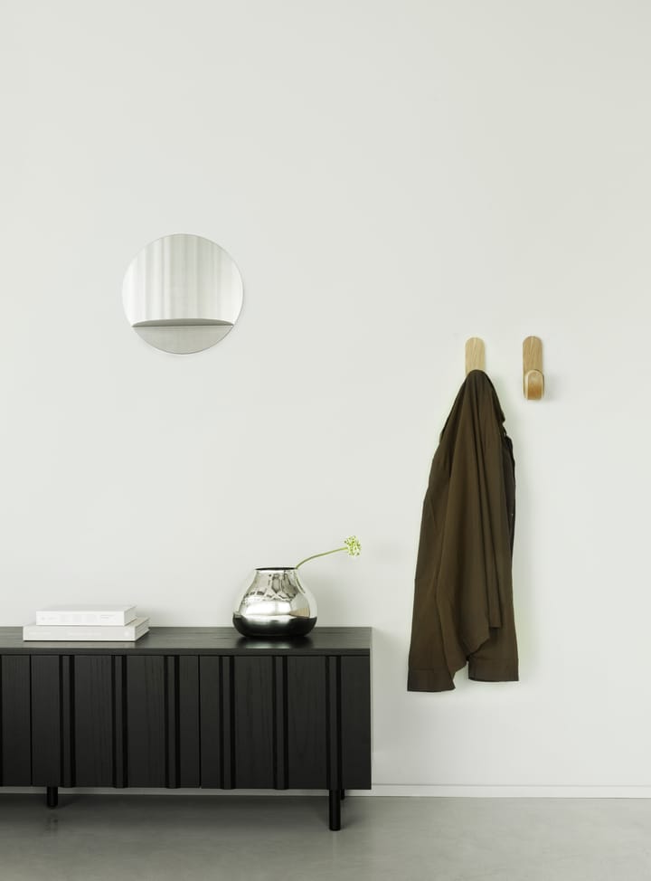 Rib sideboard lav, Soft Black Normann Copenhagen
