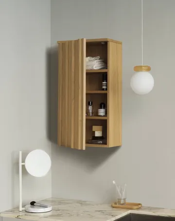 Rib vægskab - Oak, 73x40x23 cm - Normann Copenhagen