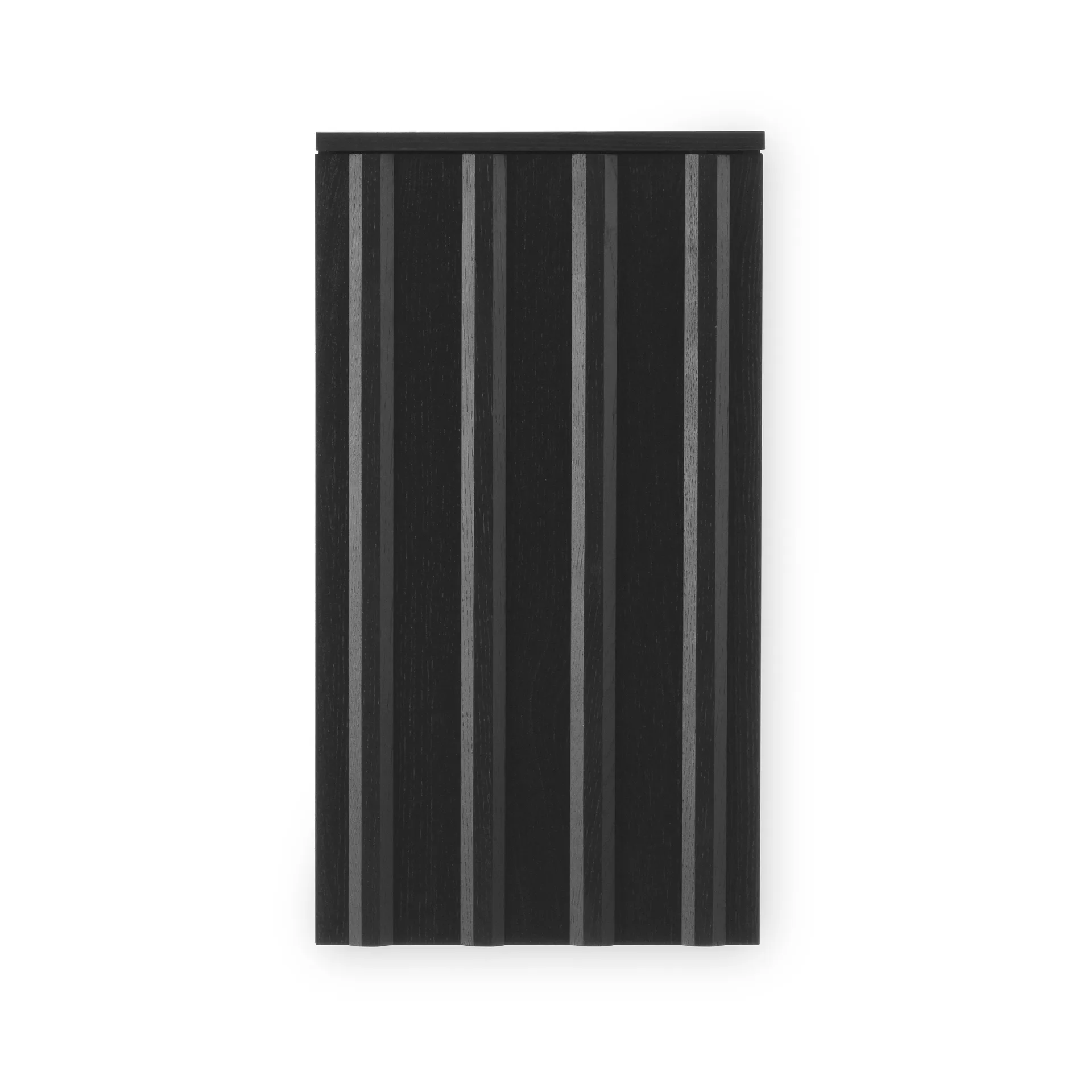Rib vægskab, Soft black, 73x40x23 cm Normann Copenhagen