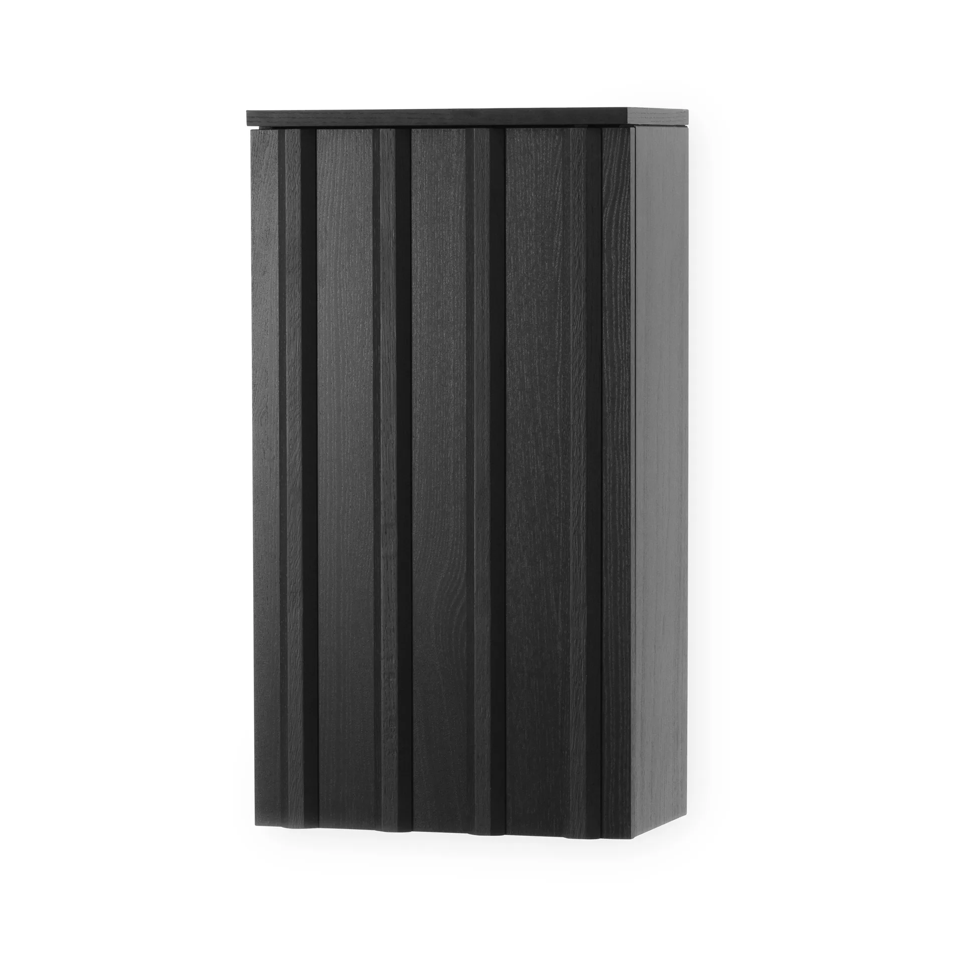 Rib vægskab, Soft black, 73x40x23 cm Normann Copenhagen