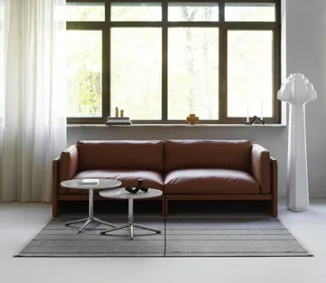 Seam tæppe - Blue tones, 170x240 cm - Normann Copenhagen