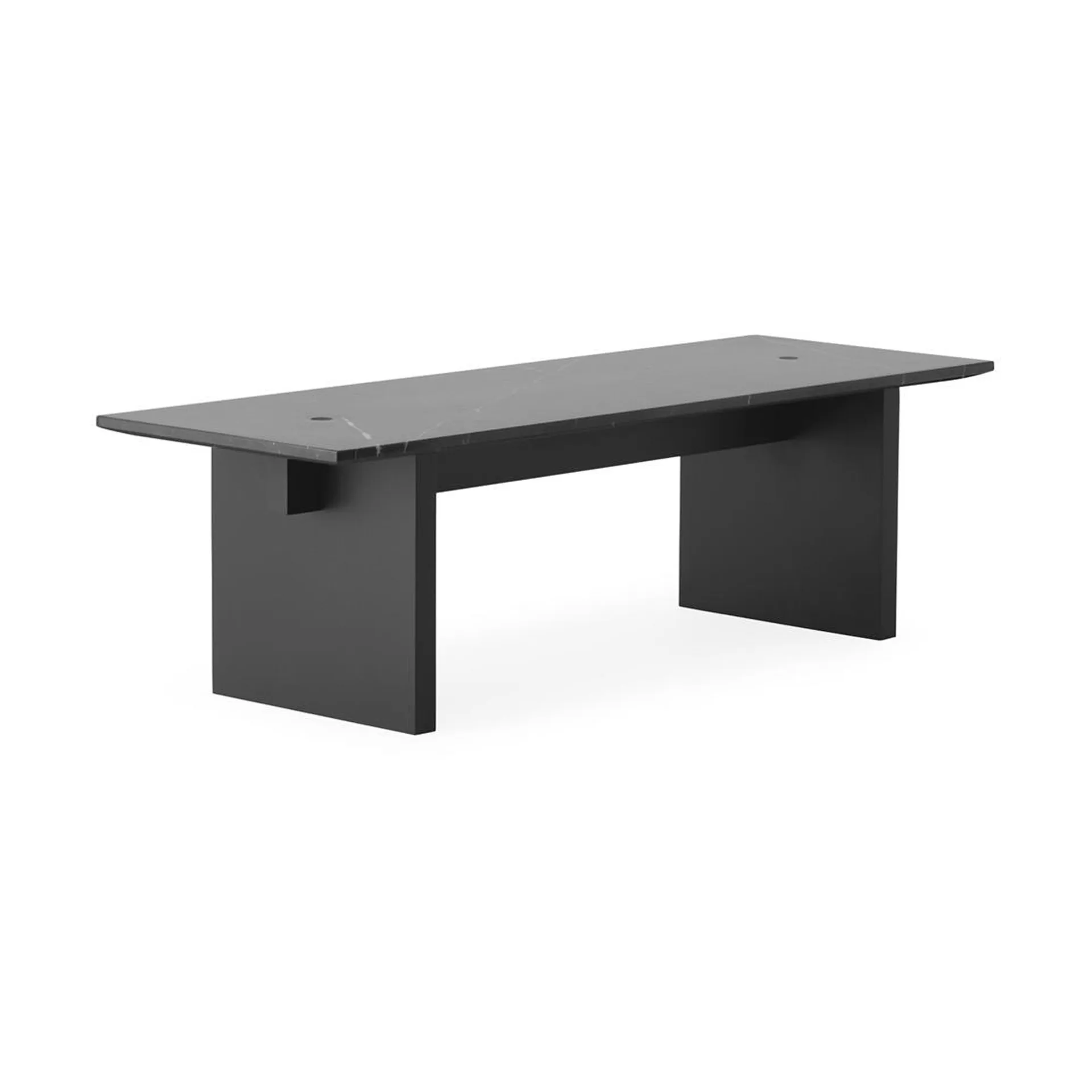Solid Table sofabord 130x38,5x40 cm, Black Normann Copenhagen