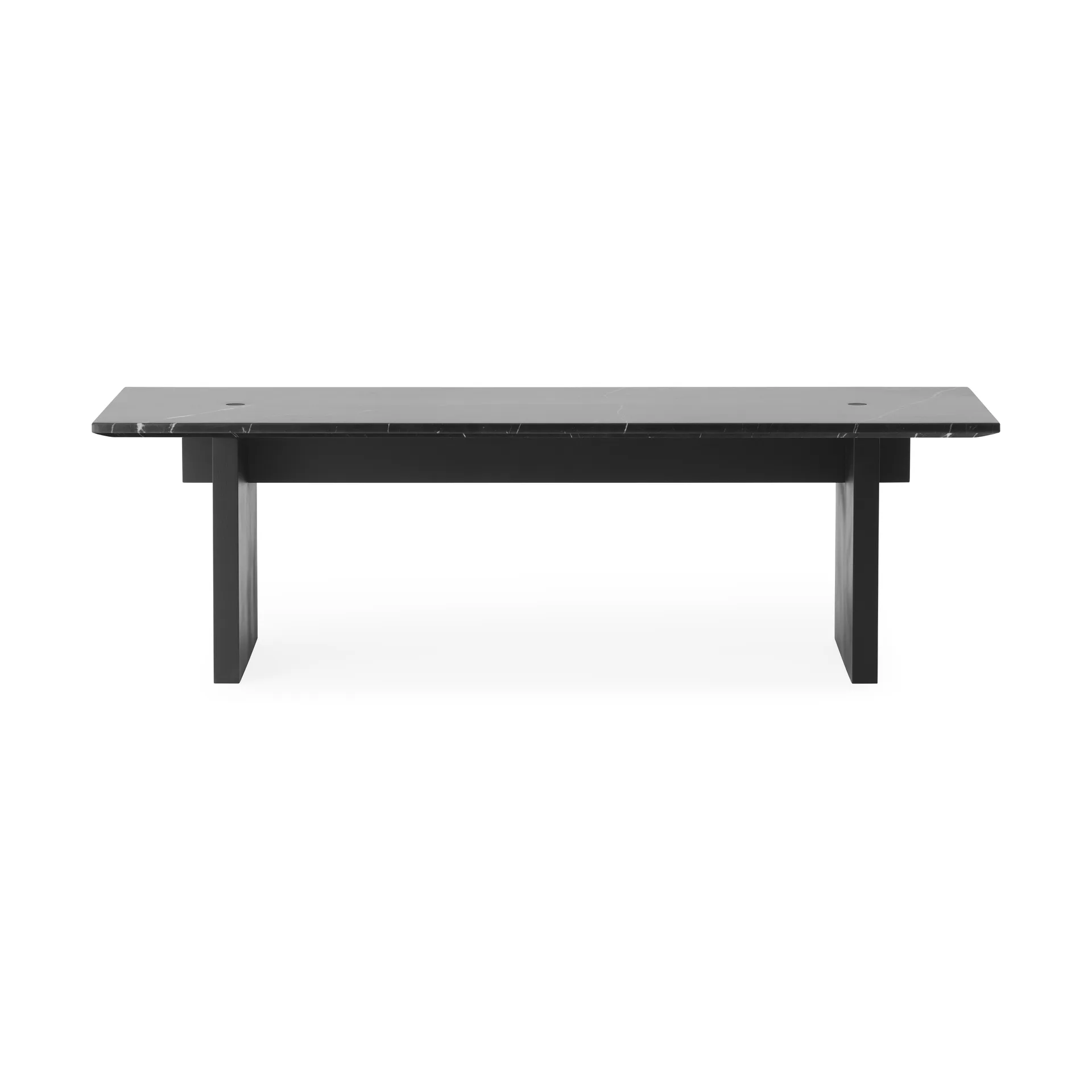 Solid Table sofabord 130x38,5x40 cm, Black Normann Copenhagen